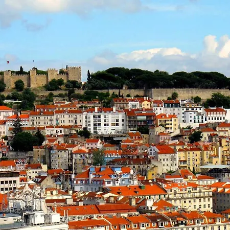 Traditional Apartment With A Terrace, Ac And Fast Internet Lisbon Exterior photo